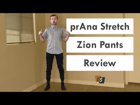 Review of the Stretch Zion Pants by prAna